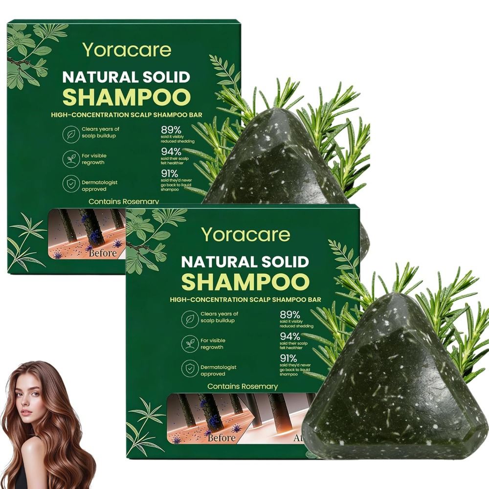 Hair Care Korean Products - شامبو صلب كوري طبيعي بالروزماري والأحماض