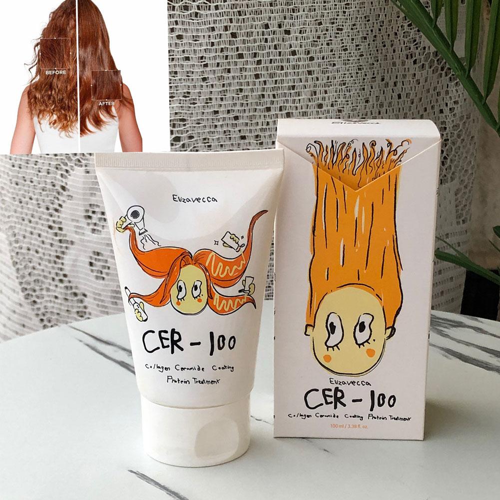 قناع الشعر بالكولاجين Cer-100  - مراجعة Hair Care Korean Products وسعره