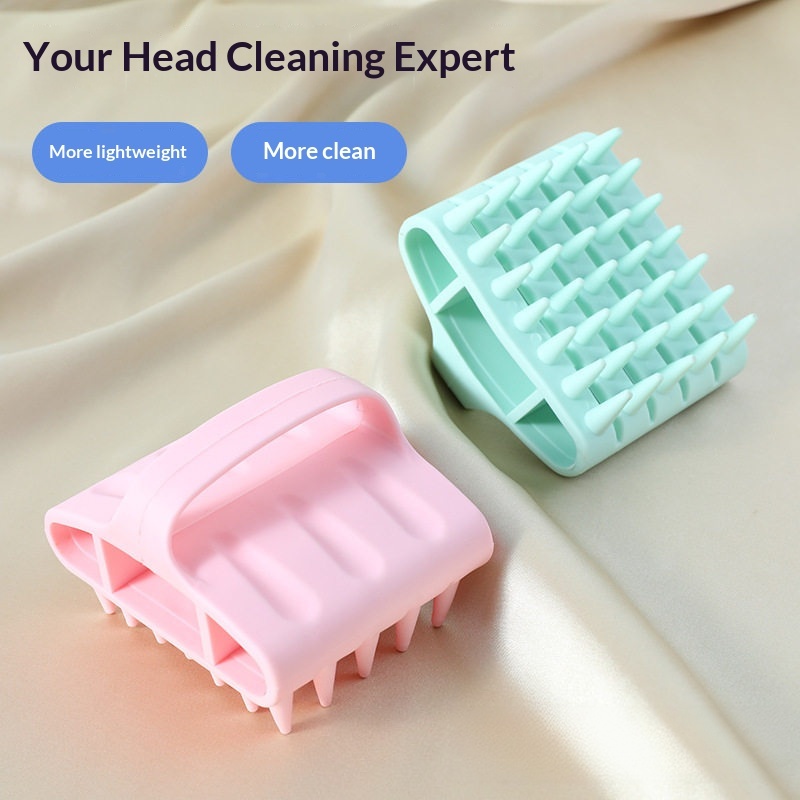 فرشاة شامبو سيليكون لتدليك فرو - مراجعة Hair Care Products وسعره
